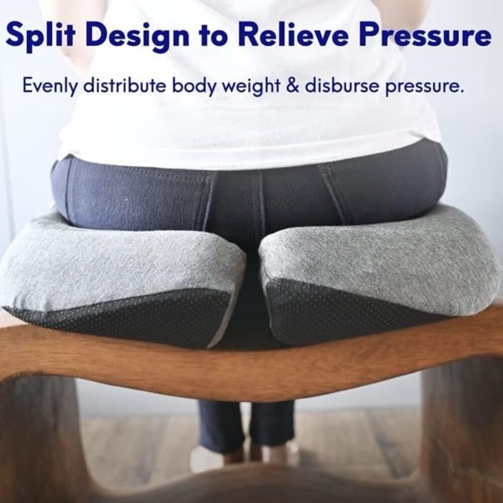 CUSHION LAB Seat Cushion for Long Sitting Hours on Office/Home Chair, Car, or Wh - Picture 4 of 7